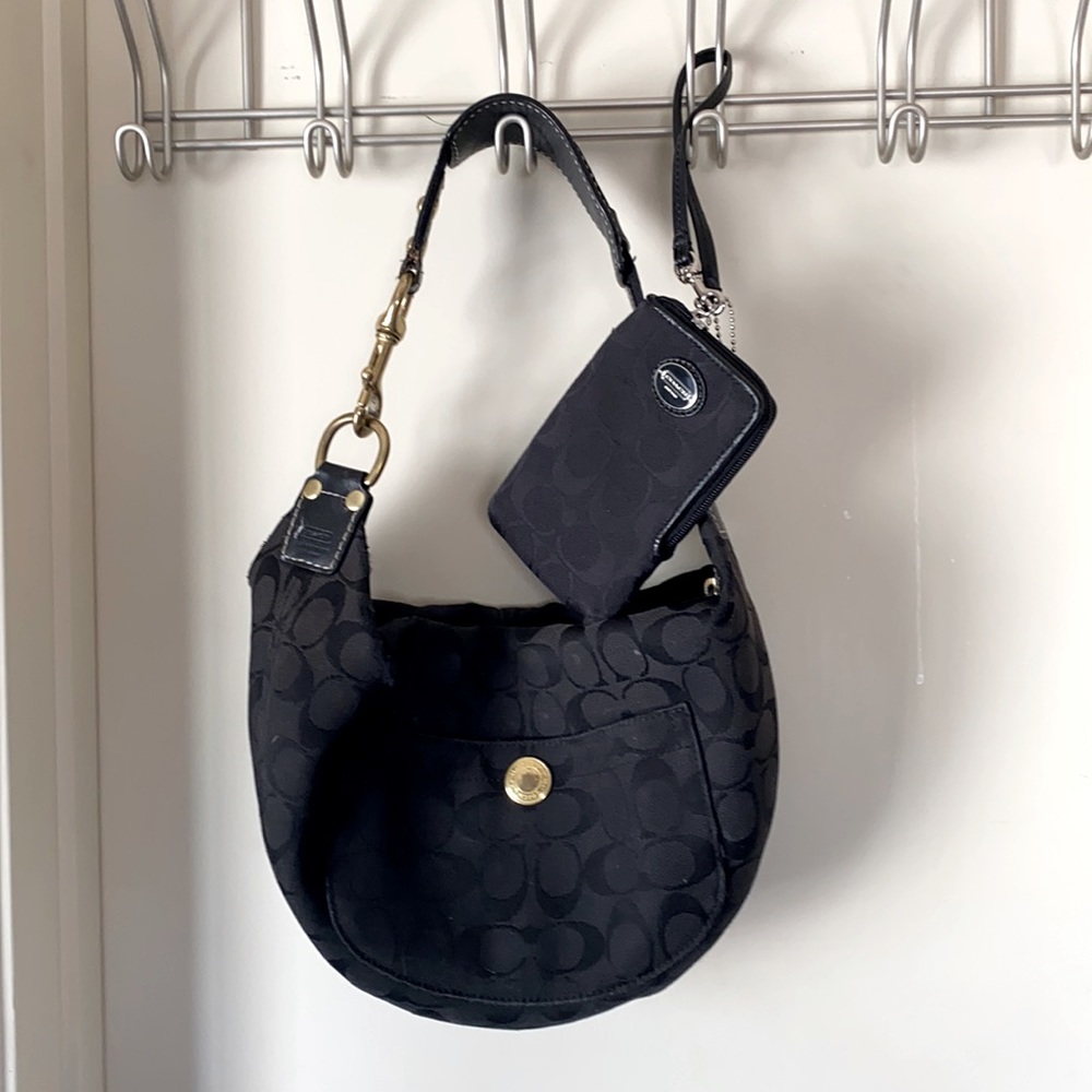 Coach purse and wallet